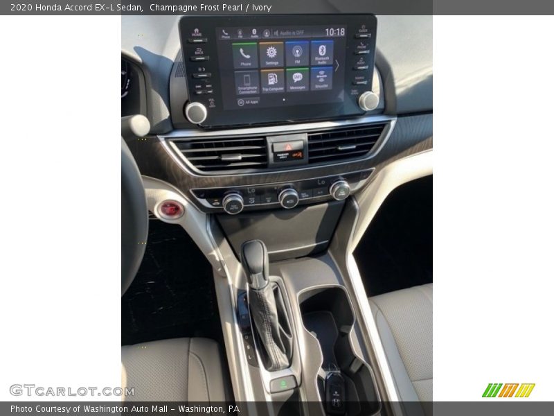Champagne Frost Pearl / Ivory 2020 Honda Accord EX-L Sedan