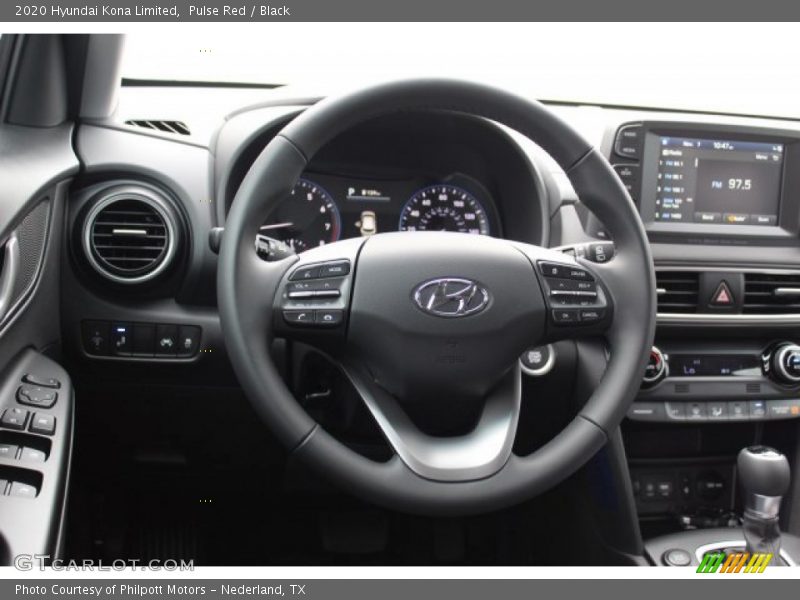 Pulse Red / Black 2020 Hyundai Kona Limited