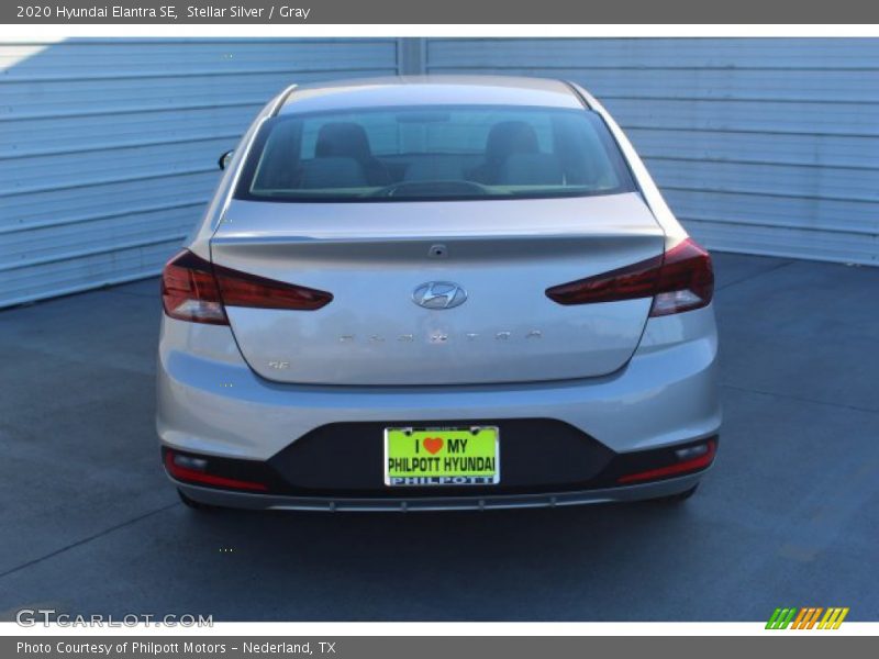 Stellar Silver / Gray 2020 Hyundai Elantra SE