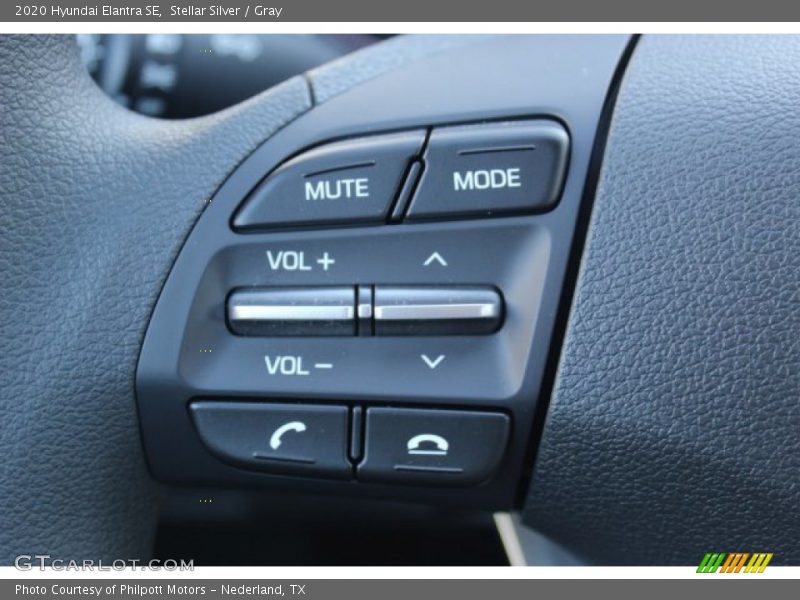 Stellar Silver / Gray 2020 Hyundai Elantra SE