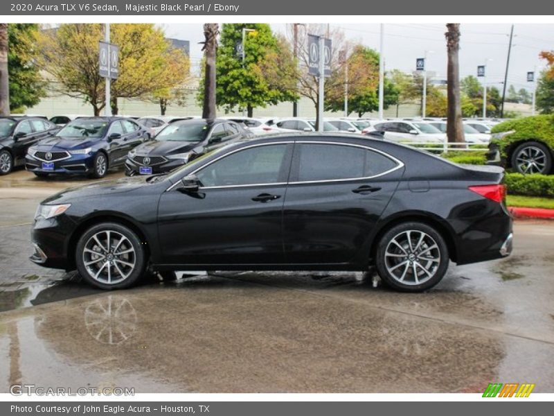 Majestic Black Pearl / Ebony 2020 Acura TLX V6 Sedan