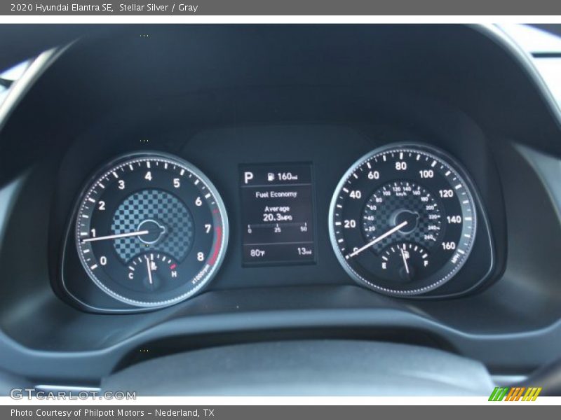 Stellar Silver / Gray 2020 Hyundai Elantra SE