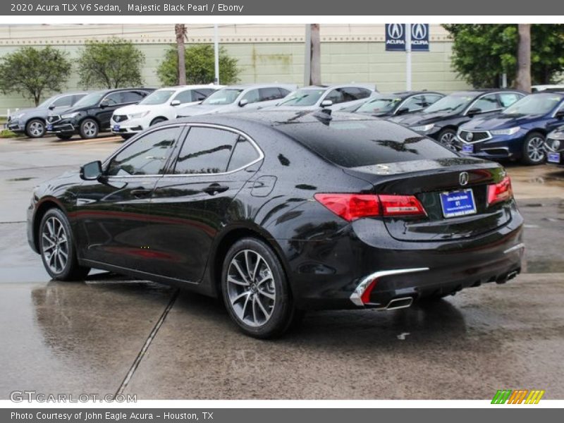 Majestic Black Pearl / Ebony 2020 Acura TLX V6 Sedan