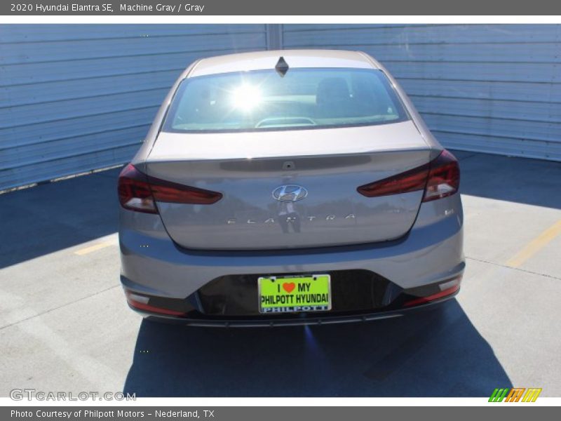 Machine Gray / Gray 2020 Hyundai Elantra SE