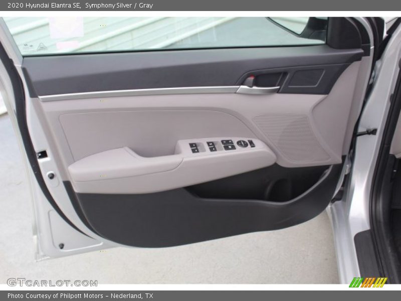 Symphony Silver / Gray 2020 Hyundai Elantra SE