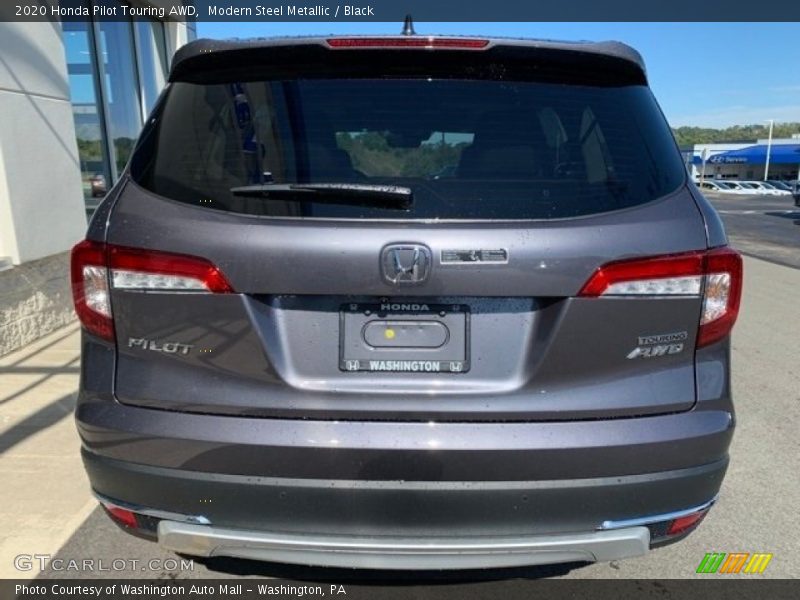 Modern Steel Metallic / Black 2020 Honda Pilot Touring AWD