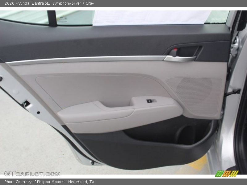 Symphony Silver / Gray 2020 Hyundai Elantra SE