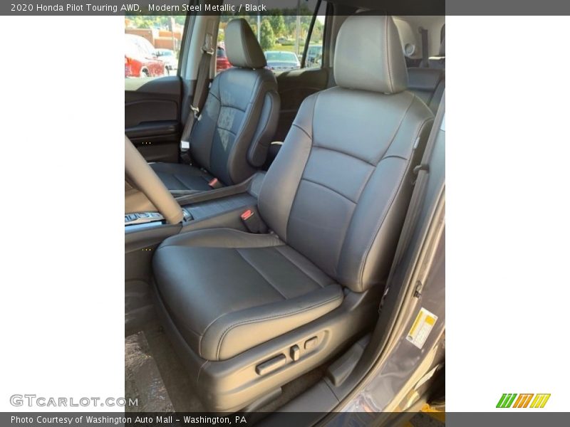 Modern Steel Metallic / Black 2020 Honda Pilot Touring AWD