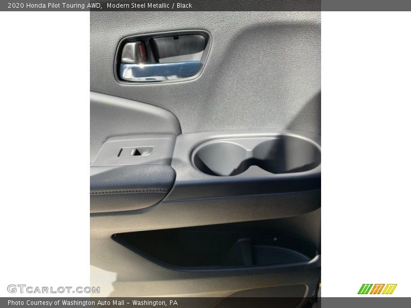 Modern Steel Metallic / Black 2020 Honda Pilot Touring AWD