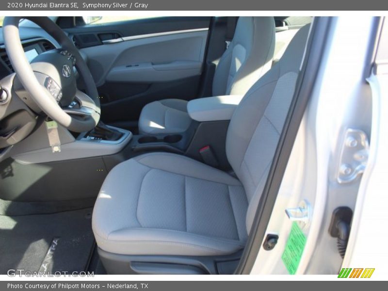 Symphony Silver / Gray 2020 Hyundai Elantra SE