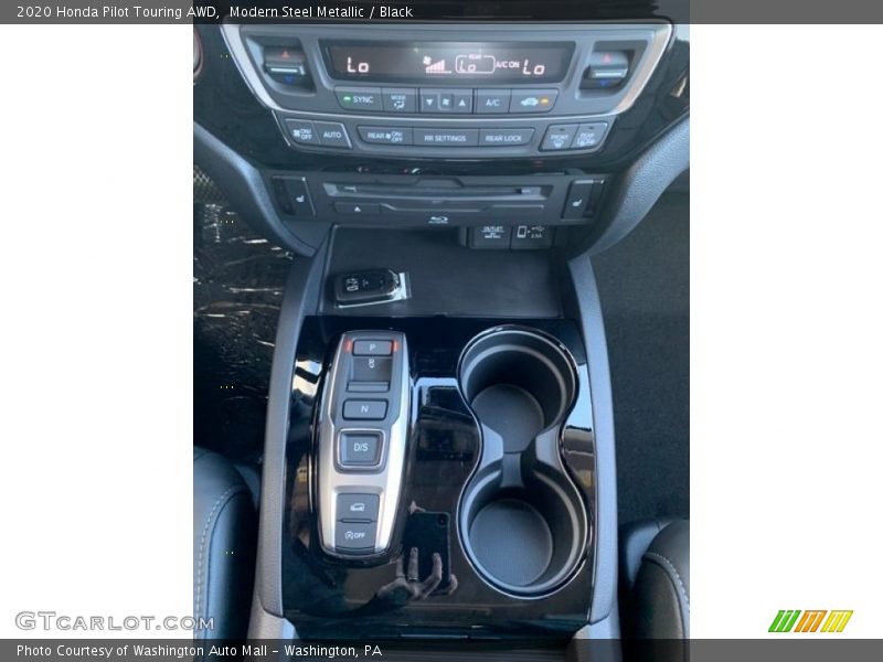 Modern Steel Metallic / Black 2020 Honda Pilot Touring AWD