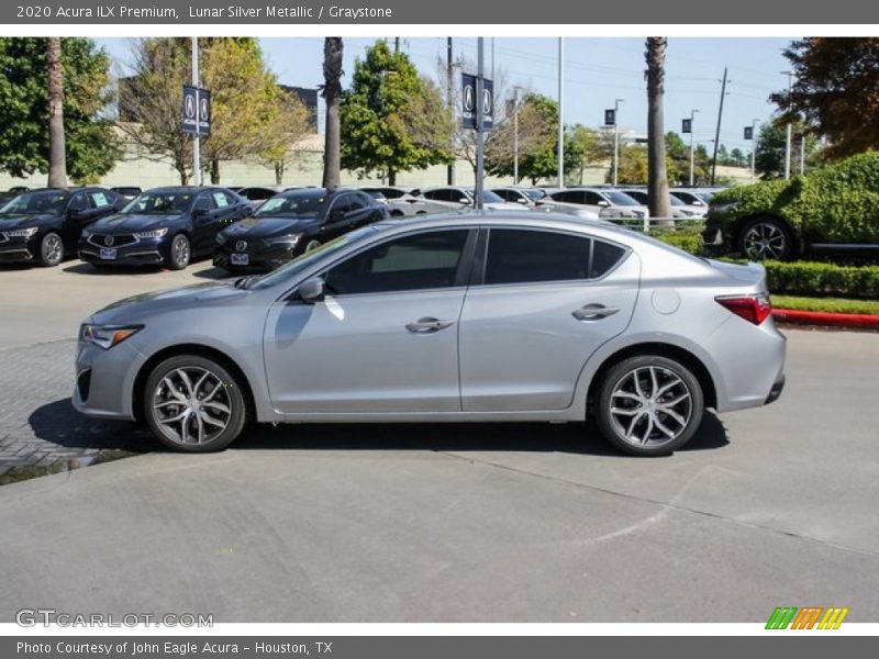 Lunar Silver Metallic / Graystone 2020 Acura ILX Premium