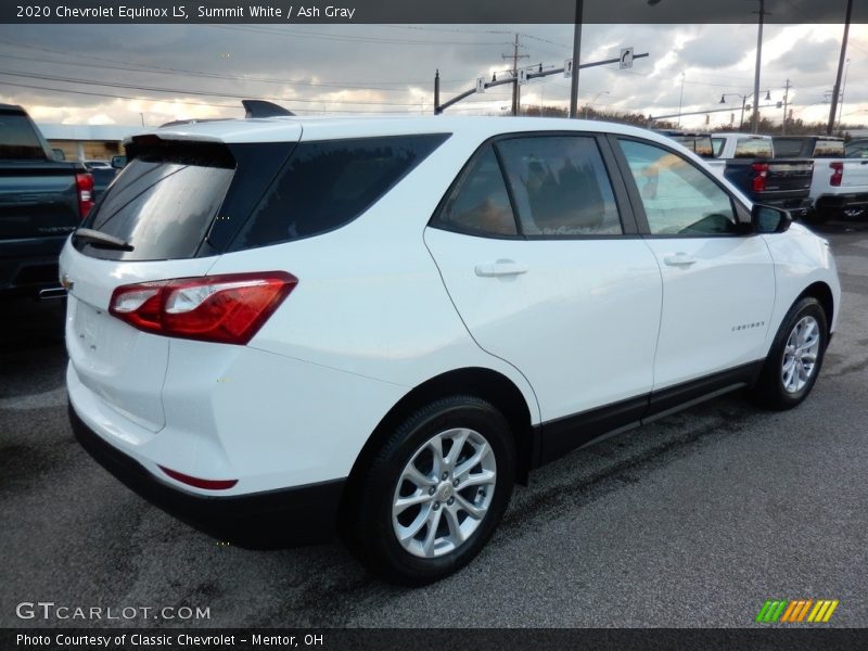 Summit White / Ash Gray 2020 Chevrolet Equinox LS