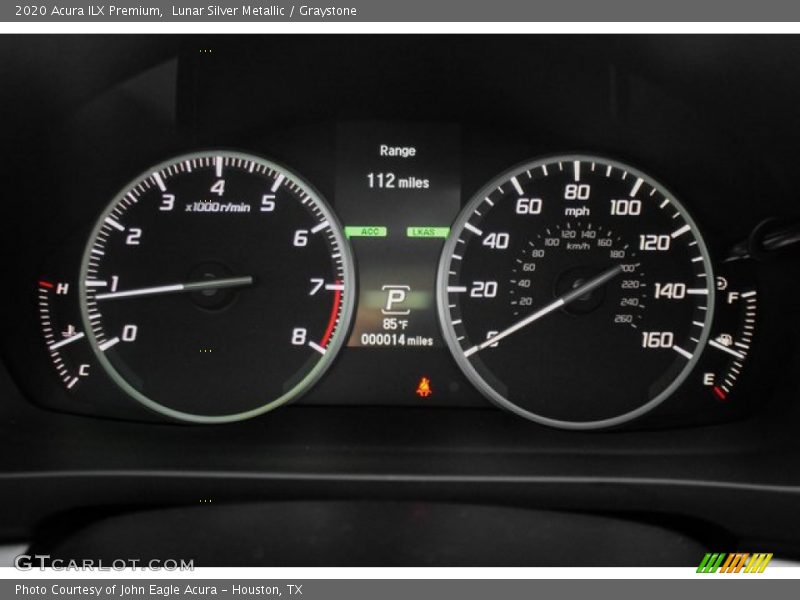 Lunar Silver Metallic / Graystone 2020 Acura ILX Premium