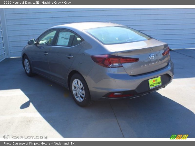 Machine Gray / Gray 2020 Hyundai Elantra SE
