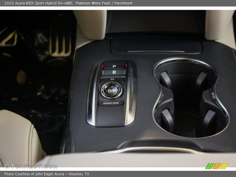 Platinum White Pearl / Parchment 2020 Acura MDX Sport Hybrid SH-AWD