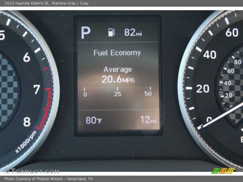Machine Gray / Gray 2020 Hyundai Elantra SE