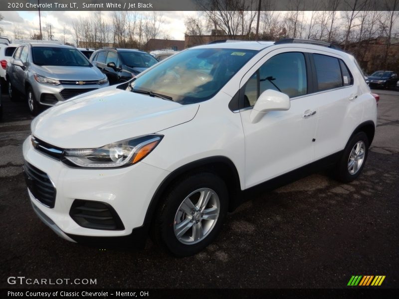 Summit White / Jet Black 2020 Chevrolet Trax LT