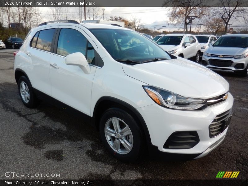 Summit White / Jet Black 2020 Chevrolet Trax LT