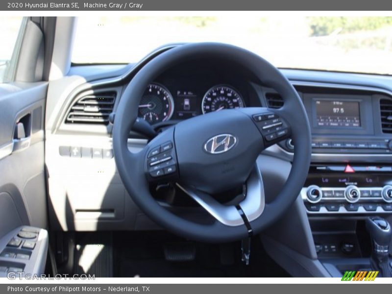 Machine Gray / Gray 2020 Hyundai Elantra SE