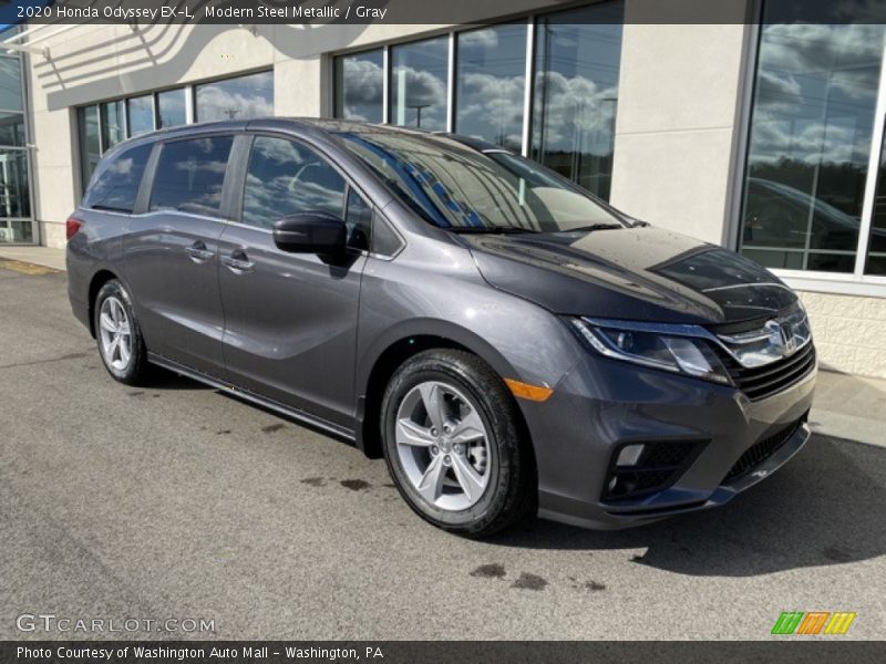 Modern Steel Metallic / Gray 2020 Honda Odyssey EX-L