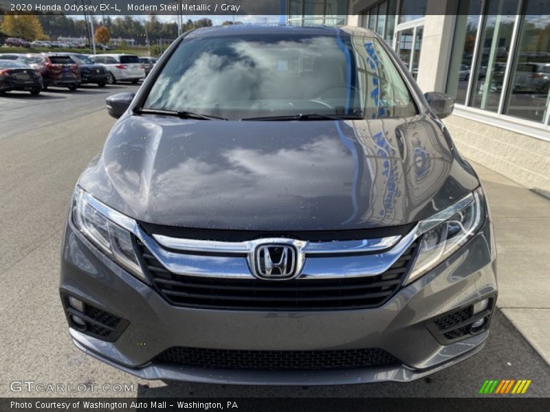 Modern Steel Metallic / Gray 2020 Honda Odyssey EX-L