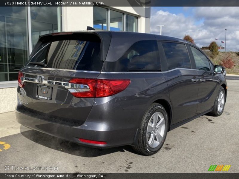 Modern Steel Metallic / Gray 2020 Honda Odyssey EX-L