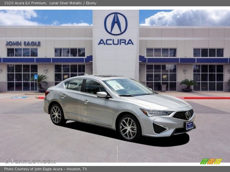 Lunar Silver Metallic / Ebony 2020 Acura ILX Premium
