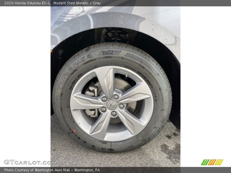 Modern Steel Metallic / Gray 2020 Honda Odyssey EX-L