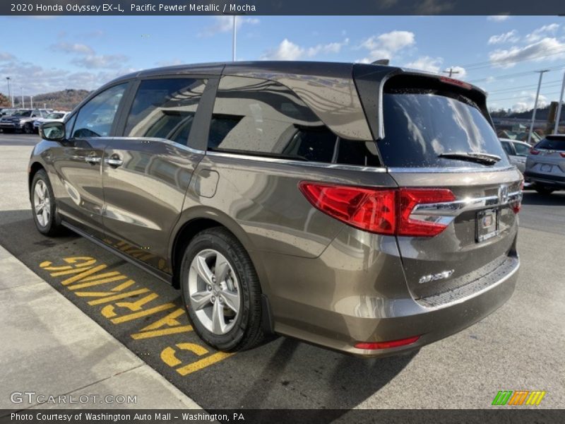 Pacific Pewter Metallic / Mocha 2020 Honda Odyssey EX-L