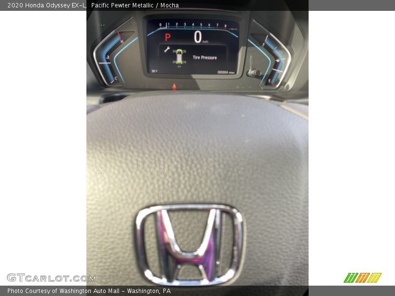 Pacific Pewter Metallic / Mocha 2020 Honda Odyssey EX-L