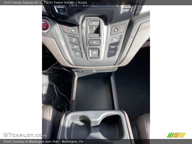 Pacific Pewter Metallic / Mocha 2020 Honda Odyssey EX-L