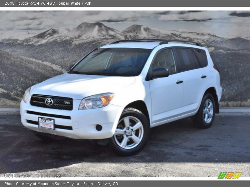 Super White / Ash 2008 Toyota RAV4 V6 4WD