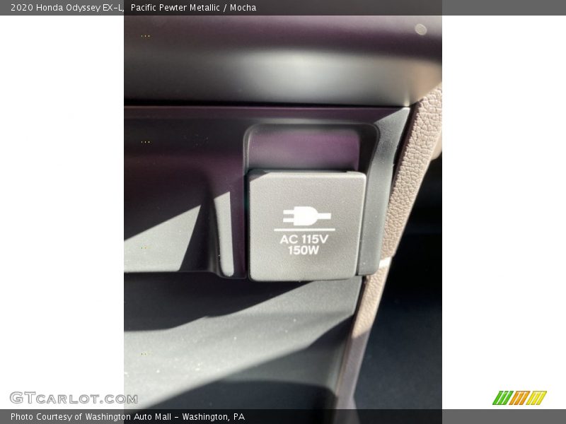 Pacific Pewter Metallic / Mocha 2020 Honda Odyssey EX-L