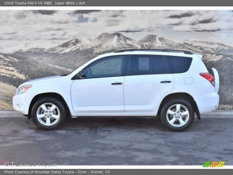 Super White / Ash 2008 Toyota RAV4 V6 4WD