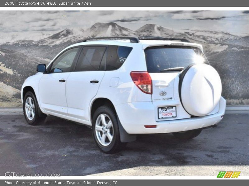 Super White / Ash 2008 Toyota RAV4 V6 4WD