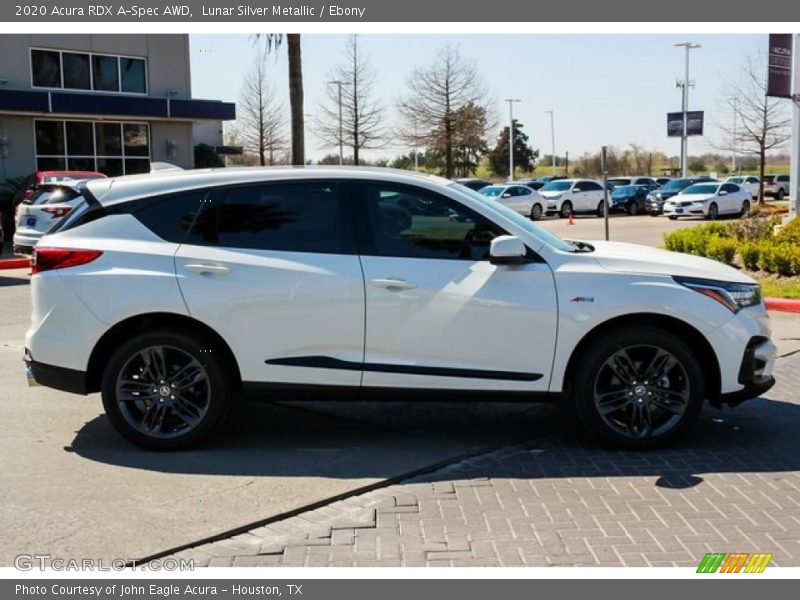 Lunar Silver Metallic / Ebony 2020 Acura RDX A-Spec AWD