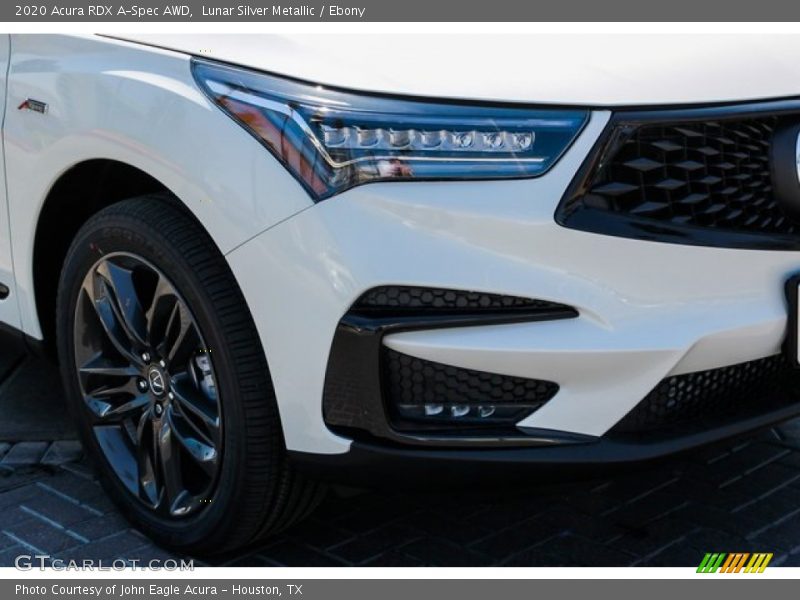 Lunar Silver Metallic / Ebony 2020 Acura RDX A-Spec AWD