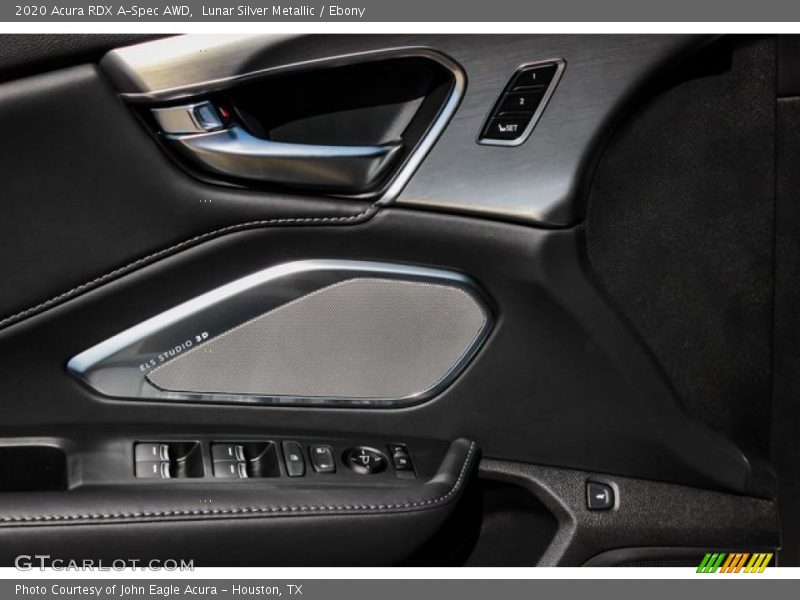 Lunar Silver Metallic / Ebony 2020 Acura RDX A-Spec AWD