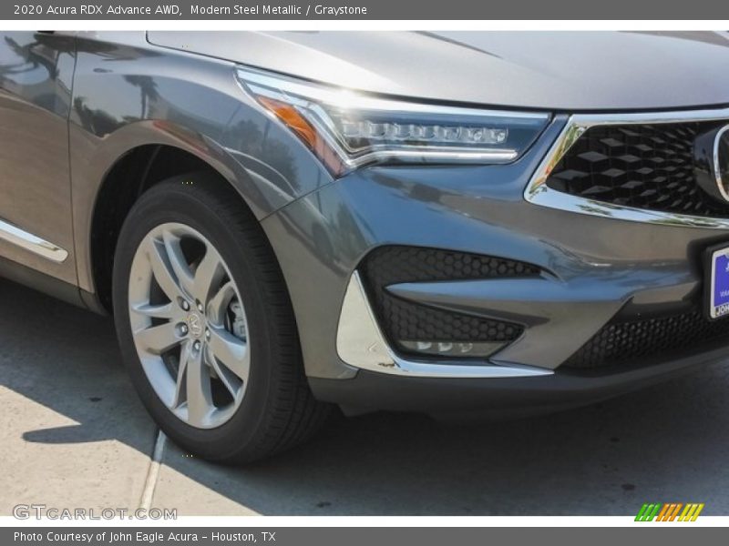 Modern Steel Metallic / Graystone 2020 Acura RDX Advance AWD