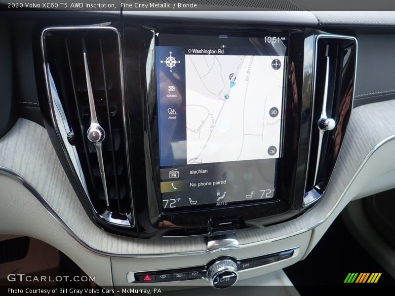 Pine Grey Metallic / Blonde 2020 Volvo XC60 T5 AWD Inscription