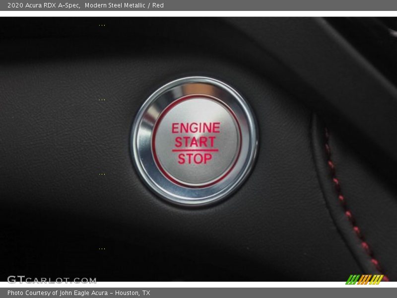 Modern Steel Metallic / Red 2020 Acura RDX A-Spec