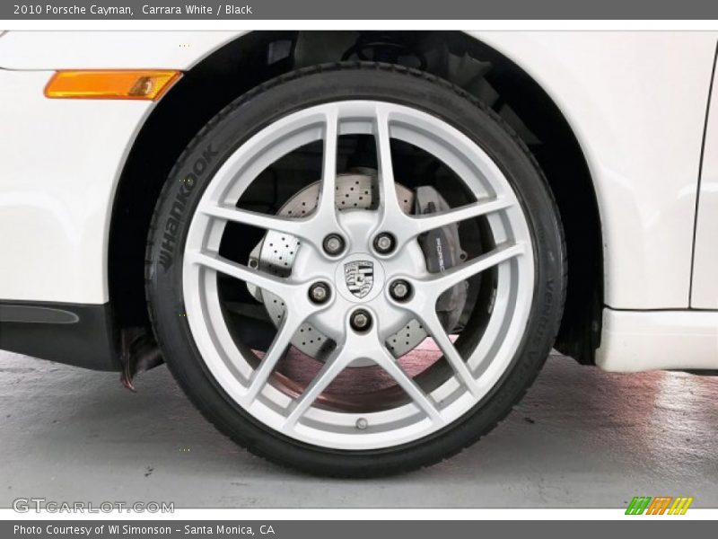 Carrara White / Black 2010 Porsche Cayman