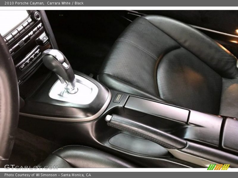 Carrara White / Black 2010 Porsche Cayman