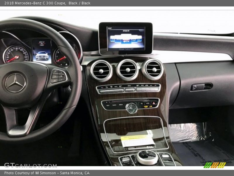 Black / Black 2018 Mercedes-Benz C 300 Coupe