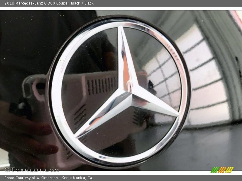 Black / Black 2018 Mercedes-Benz C 300 Coupe