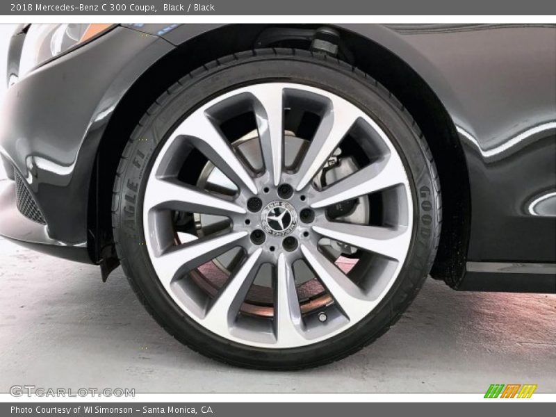 Black / Black 2018 Mercedes-Benz C 300 Coupe