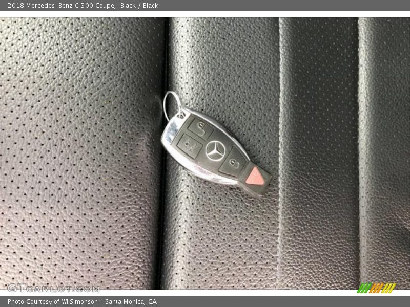 Black / Black 2018 Mercedes-Benz C 300 Coupe