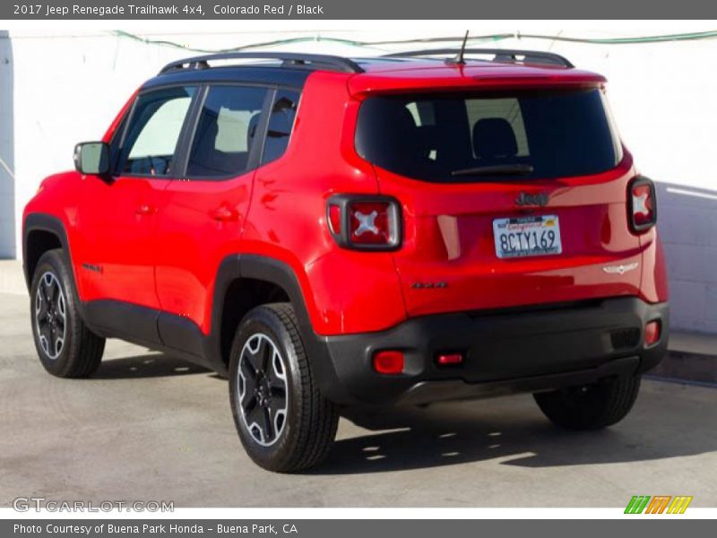 Colorado Red / Black 2017 Jeep Renegade Trailhawk 4x4