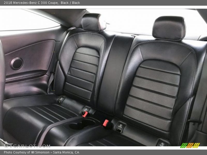 Black / Black 2018 Mercedes-Benz C 300 Coupe
